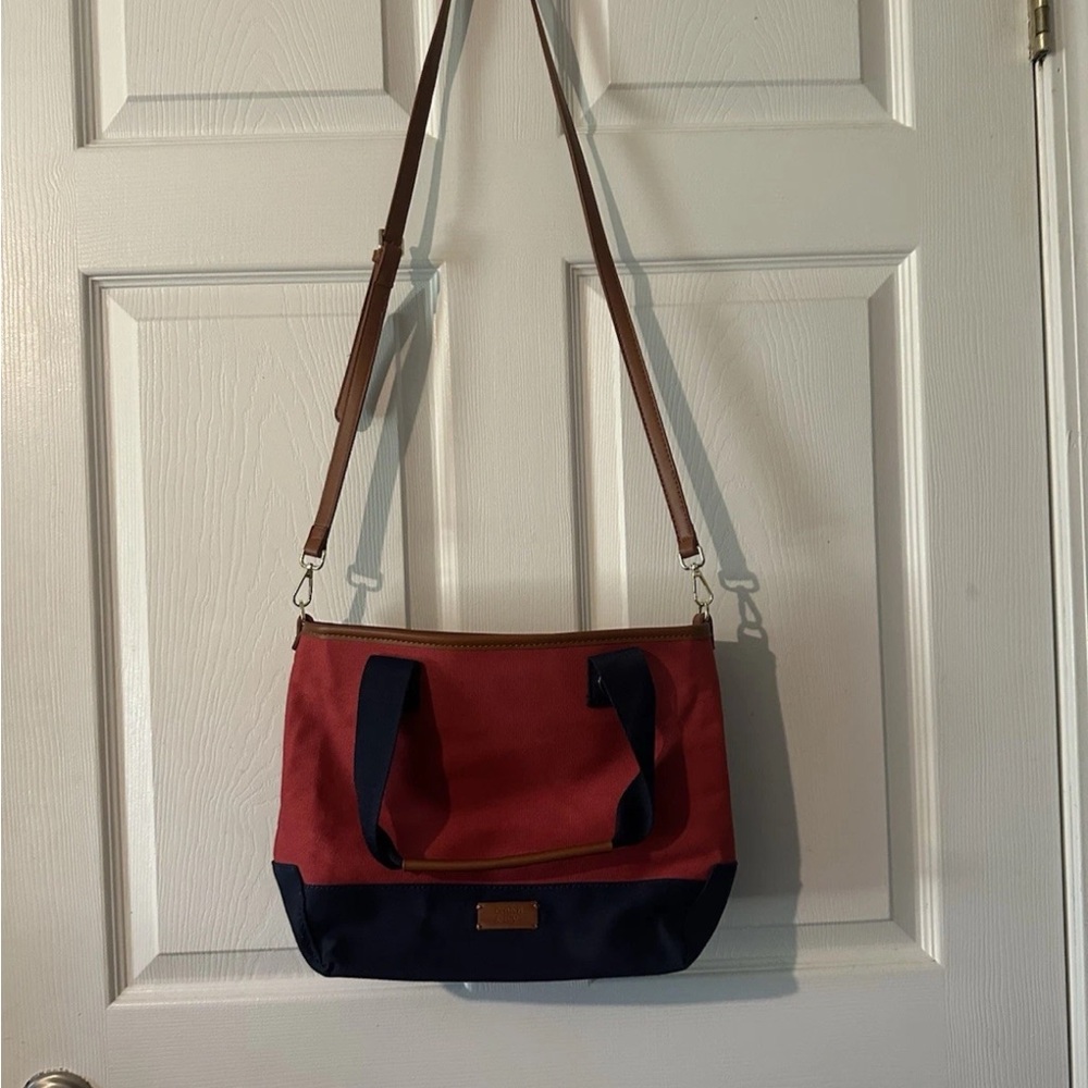 Crown & Ivy canvas crossbody
